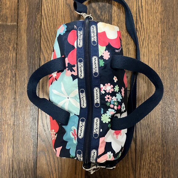 LeSportsac Melanie floral print mini crossbody shoulder bag small NWOT NEW - Picture 9 of 11